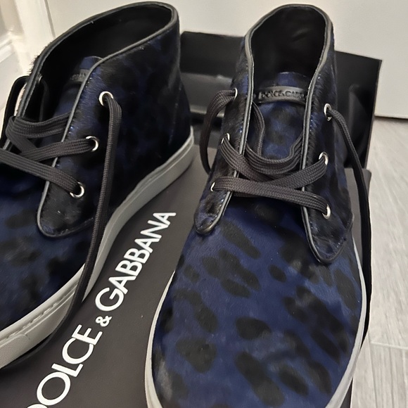 BRAND NEW WITH BOX, paperwork and dust bag D&G sneakers size 8 mens - Picture 2 of 16